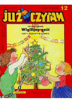 Już czytam nr 12 Wigilijny gość