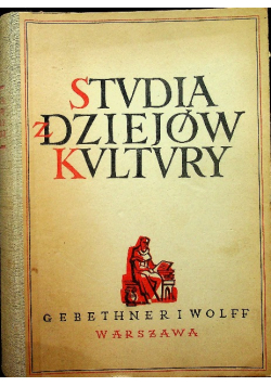 Studia z dziejów kultury polskiej 1949 r.