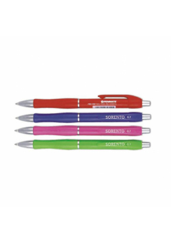 Długopis Sorento Colour niebieski (24szt)