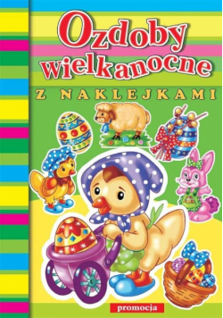 Ozdoby wielkanocne z naklejkami