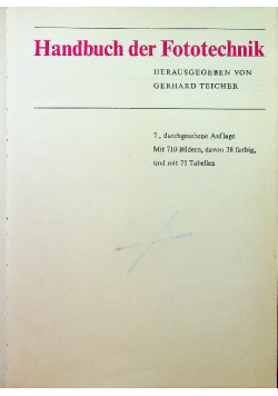 Handbuch der fototechnik 1977