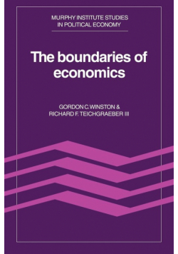 The Boundaries of Economics