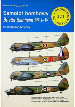 Samolot bombowy Bristol Blenheim Mk I - IV