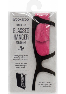 Bookaroo Glasses Hanger - uchwyt na okulary różowy