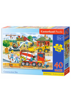 Puzzle Maxi Construction Site 40