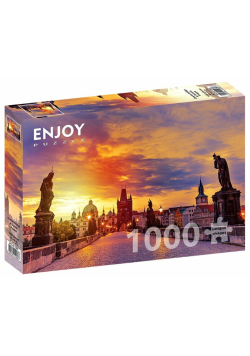 Puzzle 1000 Most Karola w Pradze/Czechy