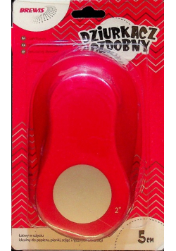 Dziurkacz ozdobny 5 cm NOWY
