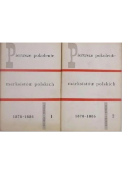 Pierwsze pokolenie marksistów polskich tom 1 i 2