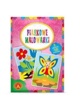 Piaskowe malowanki Wróżka i Kwiaty ALEX