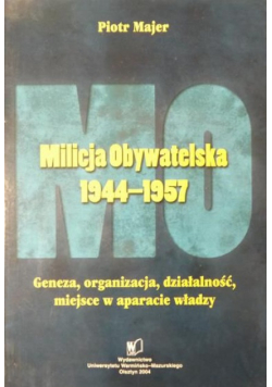 Milicja Obywatelska 1944-1957