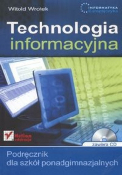 Informatyka Europejczyka Technologia Informacyjna Podręcznik z CD
