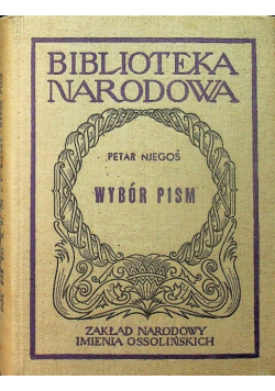Njegos Wybór pism