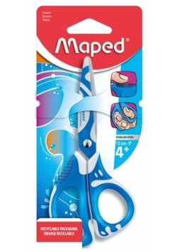 Nożyczki Zenoa fit 13cm niebieski MAPED