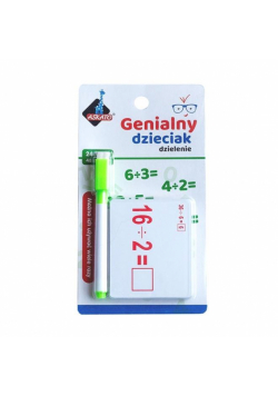 Genialny dzieciak - fiszki matematyczne dzielenie