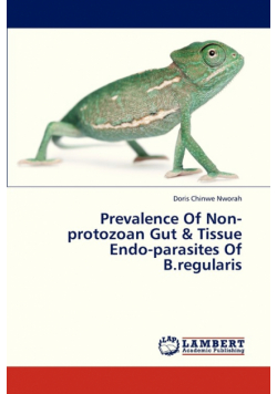 Prevalence of Non-Protozoan Gut & Tissue Endo-Parasites of B.Regularis