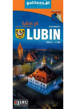 Mapa turystyczna - Lubin, Powiat Lubiński w.2022