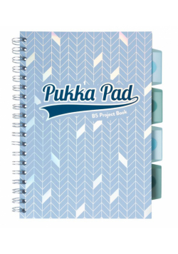 Project Book Glee B5/200 kratka jasnonieb. (3szt)