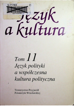 Język a kultura Tom 11