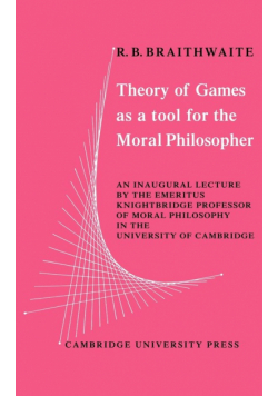 Theory of Games as a Tool for the Moral Philosopher