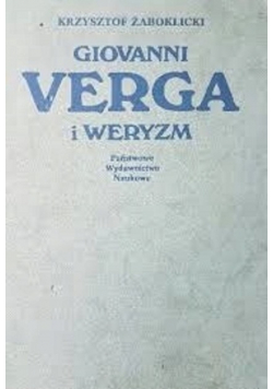 Giovanni Verga i weryzm