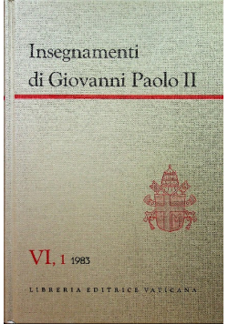 Insegnamenti di Giovanni Paolo II  tom VI część 2 1983