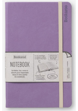 Bookaroo Notatnik Journal A5 - Jasny fiolet