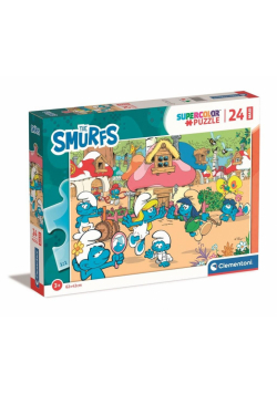 Puzzle 24 Maxi Super Kolor Smurfs Puffi