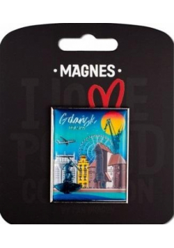 Magnes I love Poland Gdańsk ILP-MAG-C-GD-33
