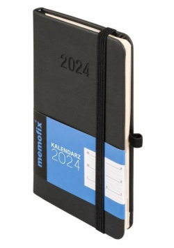 Kalendarz 2024 Memo A6 TDW czarny