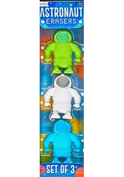 Gumki do ścierania Astronauci 3 sztuki
