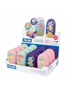 Temperówko-gumka Capsule Fairy Tale (16szt) MILAN