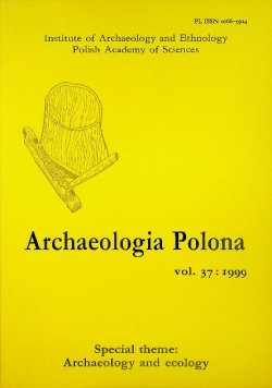 Archeologia Polona vol 37 1999