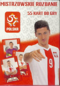 Karty Mistrzowskie Rozdanie PZPN 1x55 CARTAMUNDI