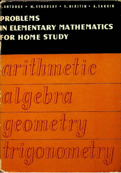 Problems in elementary mathematics for home study