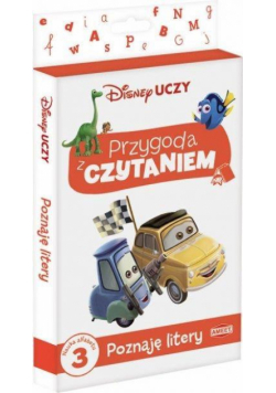 Disney uczy Filmy. Przygoda z Czytaniem. Poznaję..