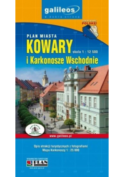 Plan masta - Kowary, Karkonosze Wsch. 1:12 500