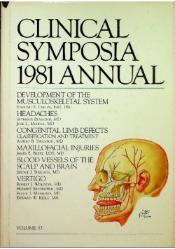 Clinical symposia 1981 annual