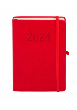 Kal 2024 Memo A5 TDW czerwony