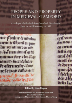 People and Property in Medieval Stamford