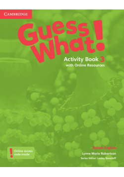 Guess What! 3 Activity Book with Online Resources