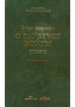 O Państwie Bożym Tom I