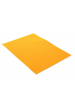 Filc dekoracyjny ciemnożółty 20x30cm 10szt