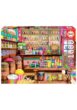 Puzzle 1000 Sklep ze słodyczami G3