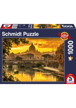 Puzzle PQ 1000 Zachód słońca w Rzymie G3