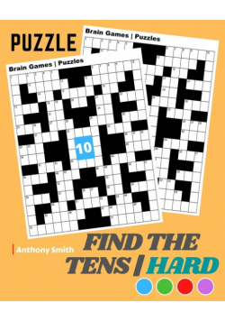 NEW!! Find the Tens Math Puzzle For Adults | Hard Challenging Math Activity Book For Adults