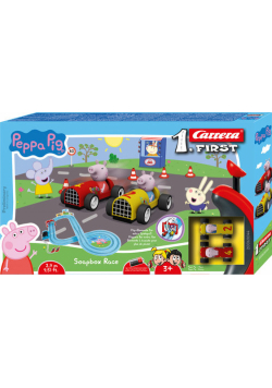 Carrera First Peppa Pig - Soopbox Race 2,9m