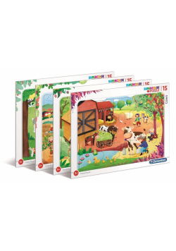 Puzzle ramkowe 15 Super kolor The Farm