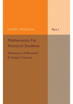 Mathematics for Actuarial Students