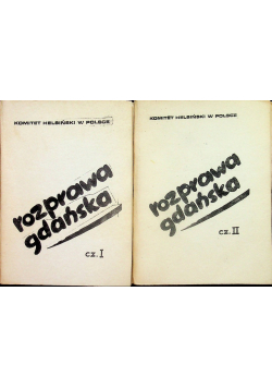 Rozprawa gdańska Część I i II