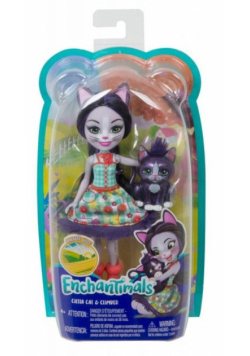 Enchantimals. Lalka Ciesta Cat + Climber